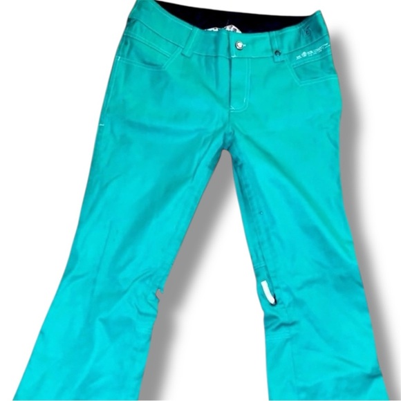 BURTON - TEAL SNOWBOARDING PANTS - Picture 1 of 14